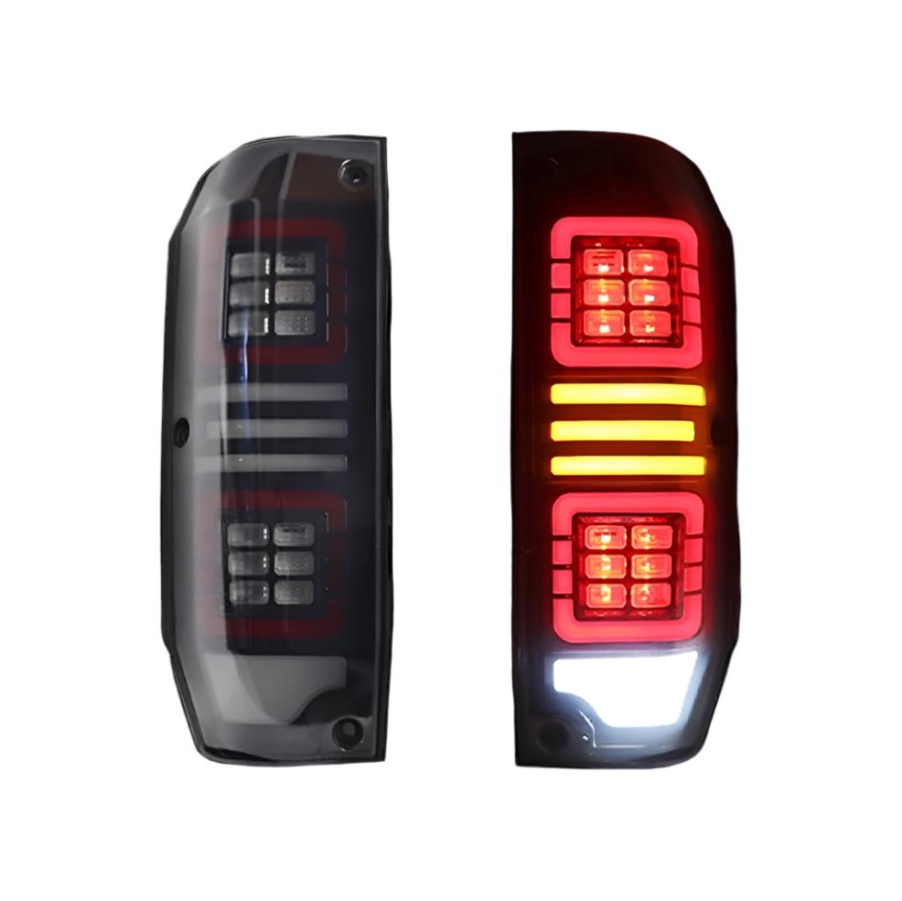 Toyota LandCruiser 76 Series LED Tail Lights (2007–2026) – Smoked, Plug & Play - Pre Order