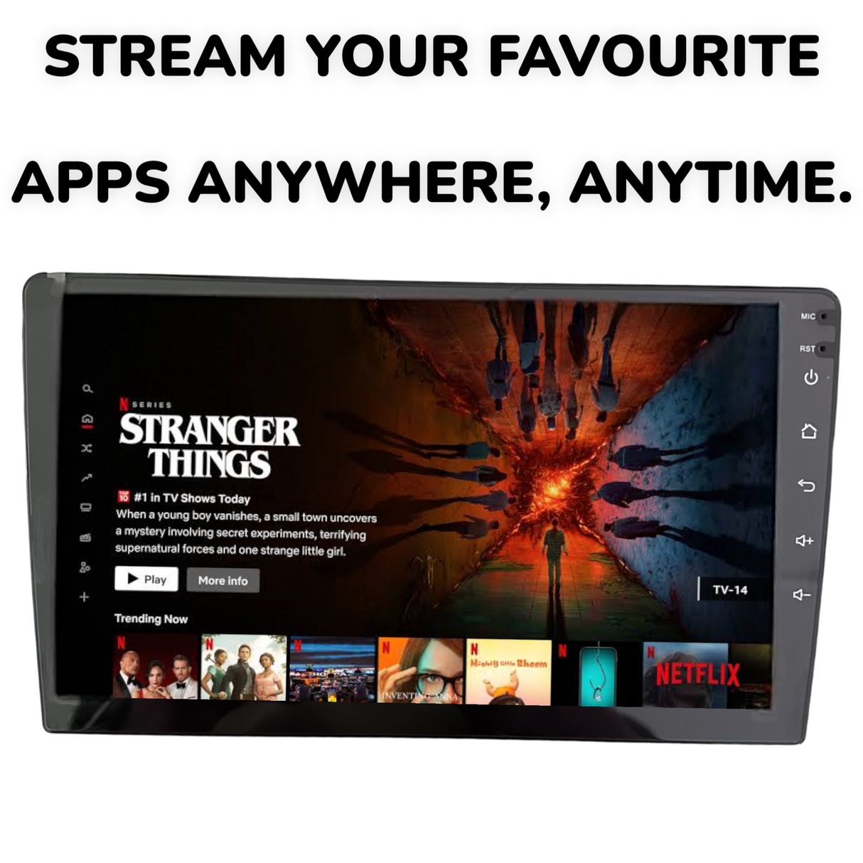 9” Plug-and-Play Head Unit for 100 Series LandCruiser (1997-2007)