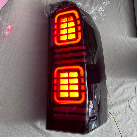 Nissan GU Patrol LED Tail Lights (Series 4–8) – Smoked, Plug & Play, In Stock