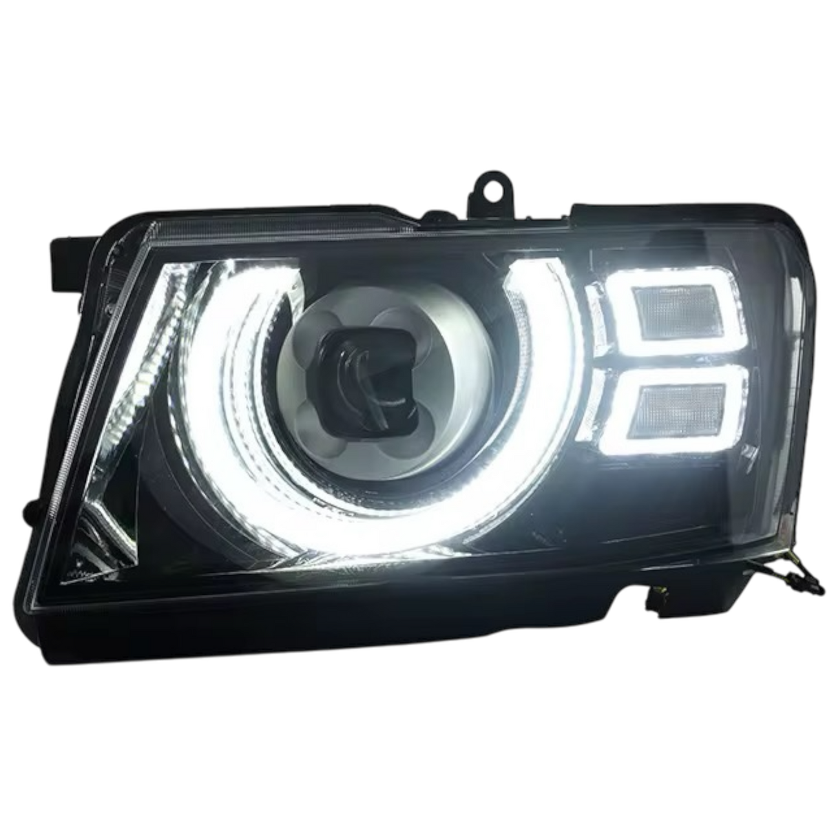 LED Headlights for Nissan Patrol GU Y61 Series 4β8 (2004β2016) | Plug & Play Bi-LED Projectors