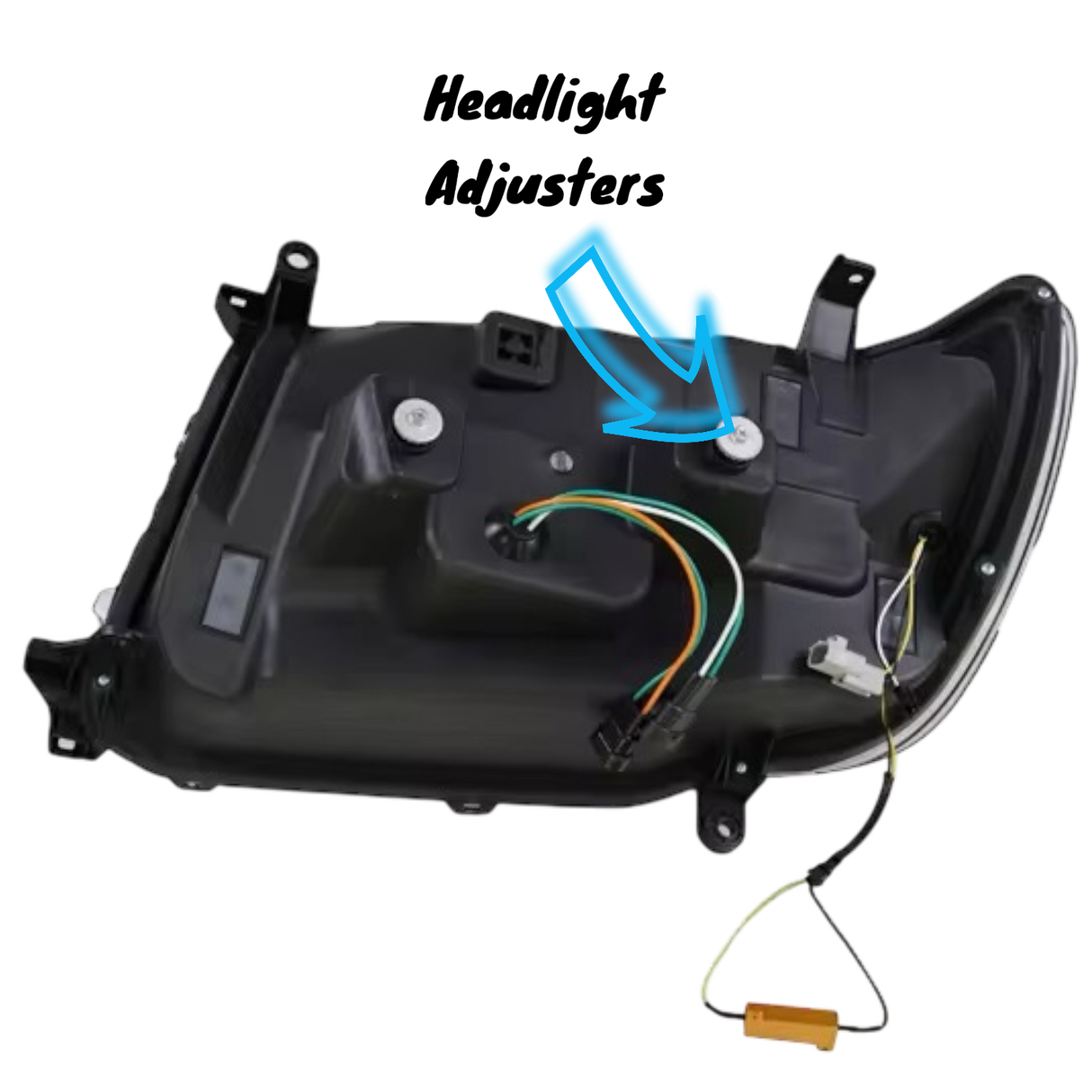 LED Headlights for Toyota LandCruiser 100 Series (1998–2007) – Plug & Play Upgrade