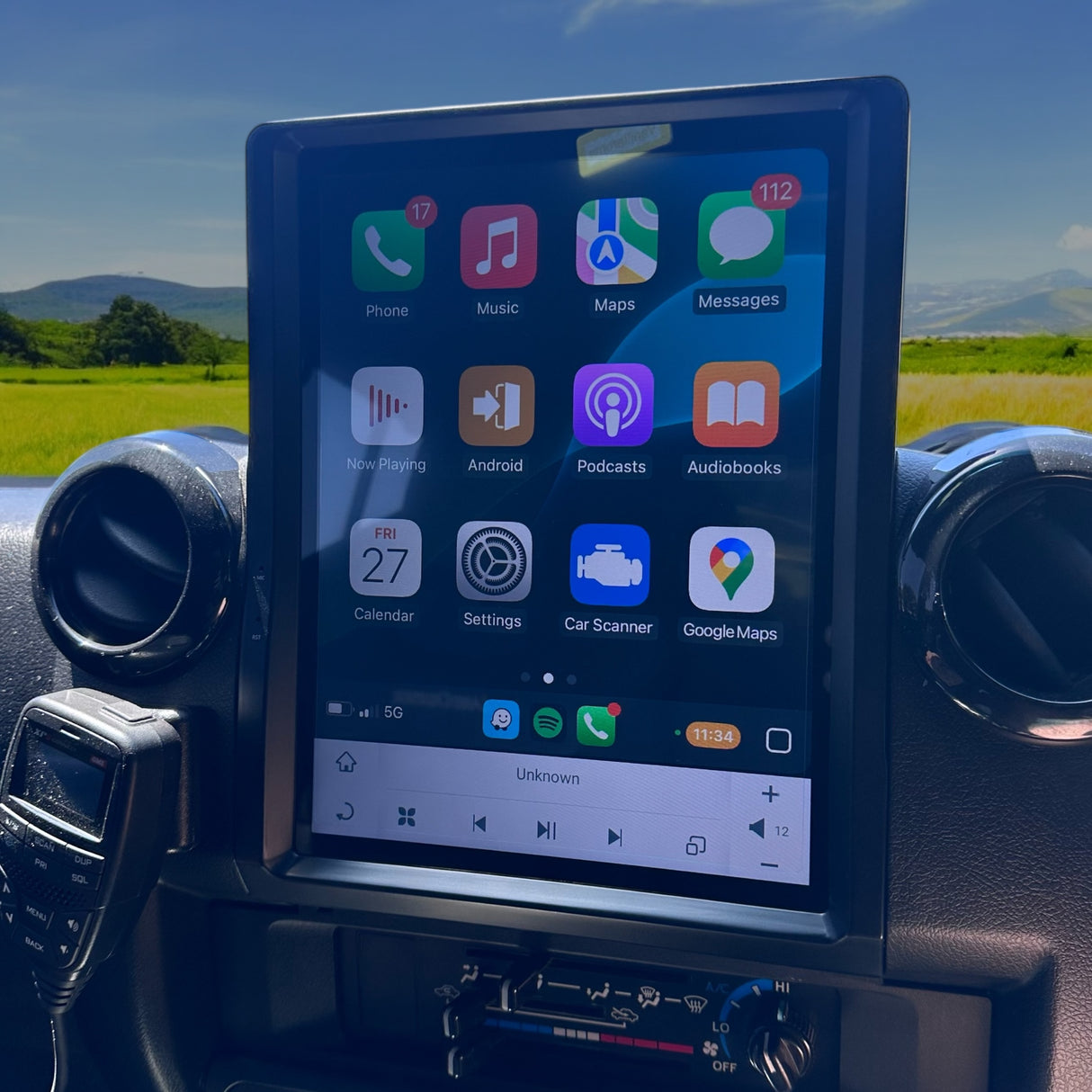 13β Android Head Unit for Toyota LandCruiser 76/78/79 Series (2009β2025) β Wireless CarPlay + 4G