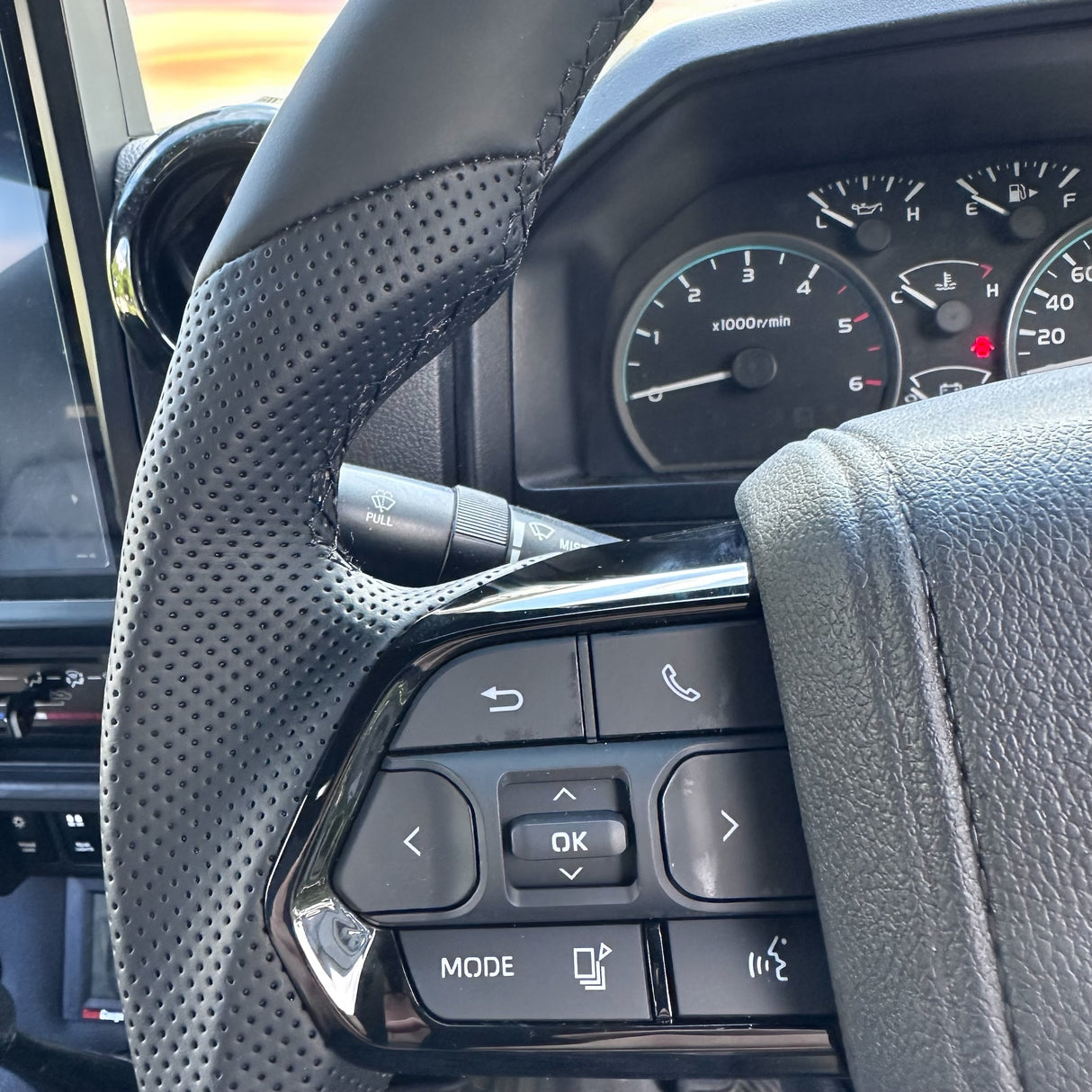 Black Bandit Flat-Bottom Steering Wheel for Toyota | Plug & Play Upgrade