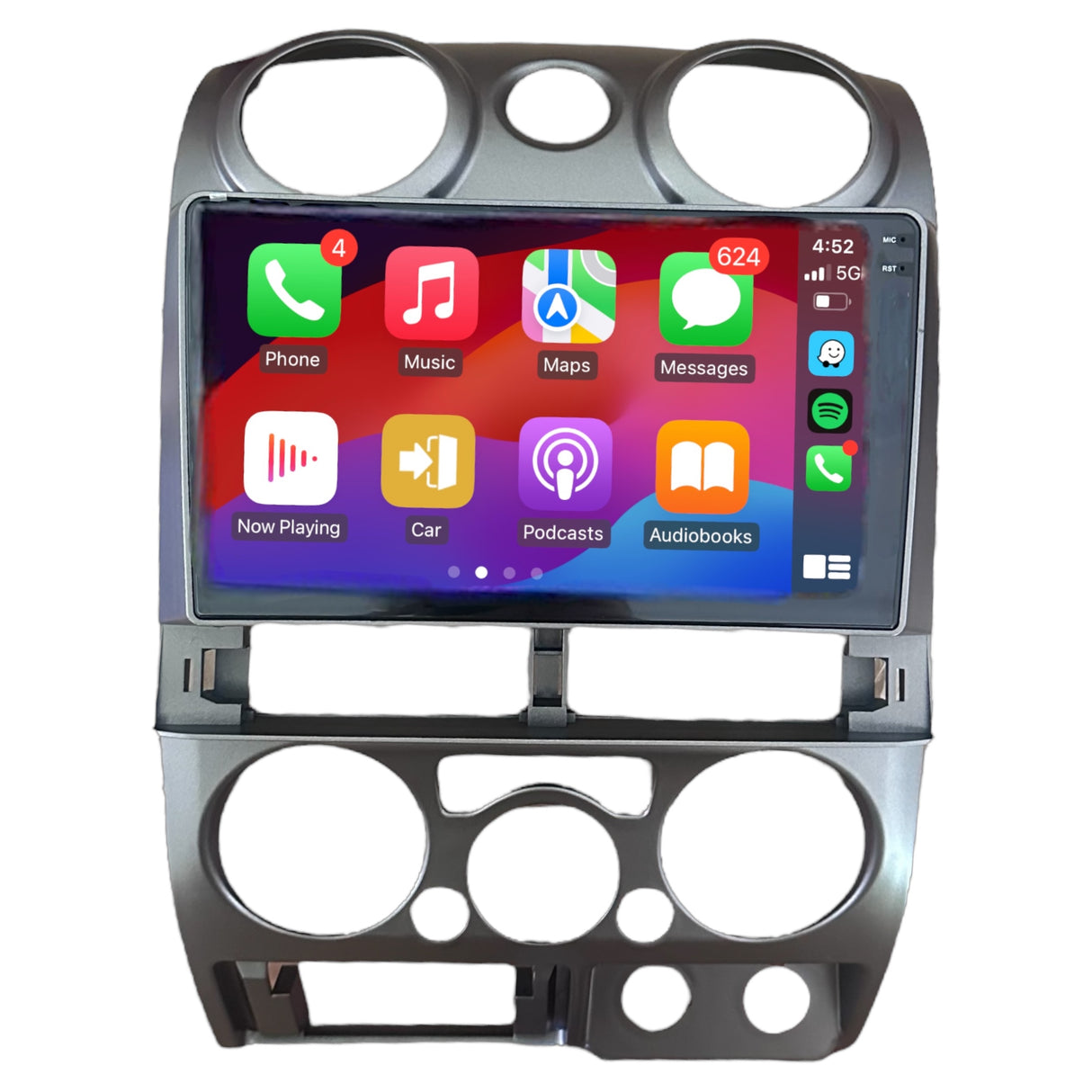 9” Plug & Play Head Unit for Holden Colorado RC (2008–2012) – Wireless Apple CarPlay & Android Auto