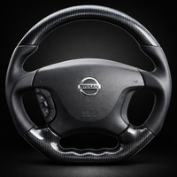 Nissan Patrol GU & GQ Flat-Bottom Steering Wheel – Carbon Finish