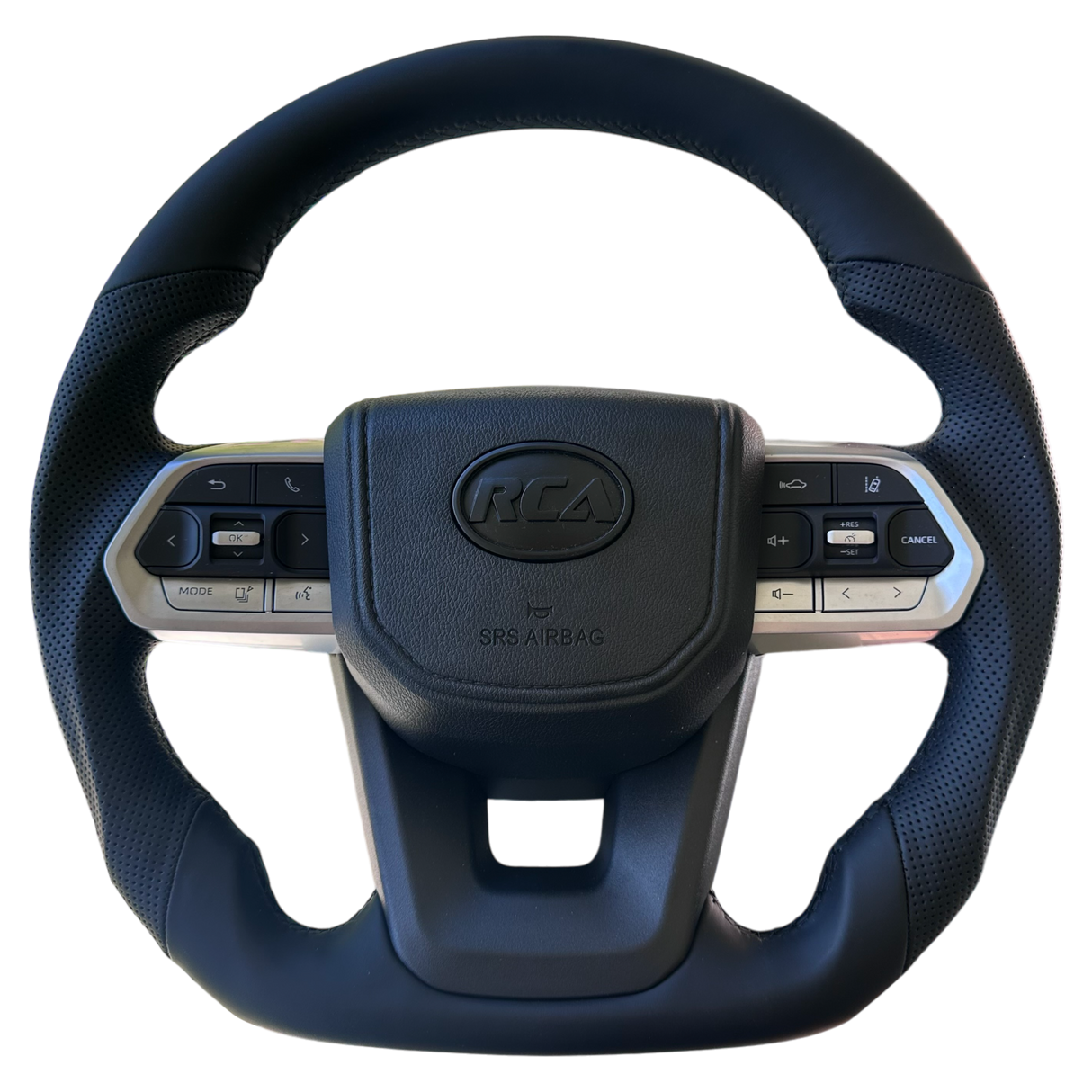 Smooth Leather Steering Wheel - Suit Toyota