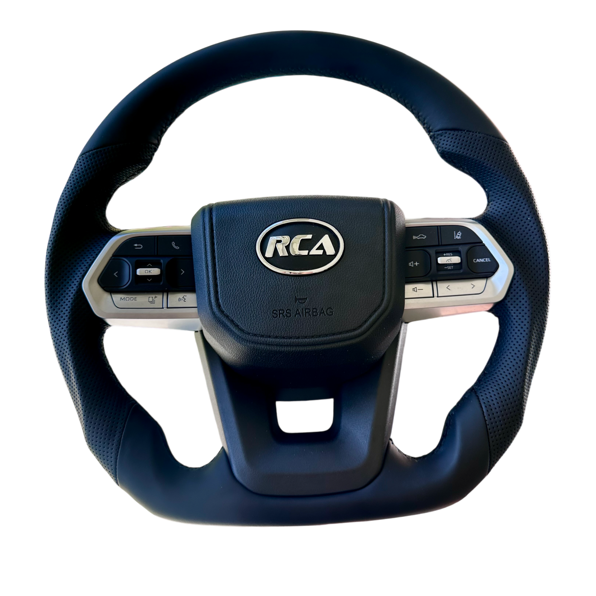 Smooth Leather Steering Wheel - Suit Toyota