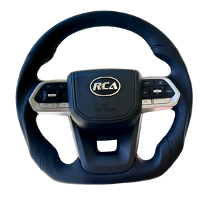 Smooth Leather Steering Wheel - Suit Toyota