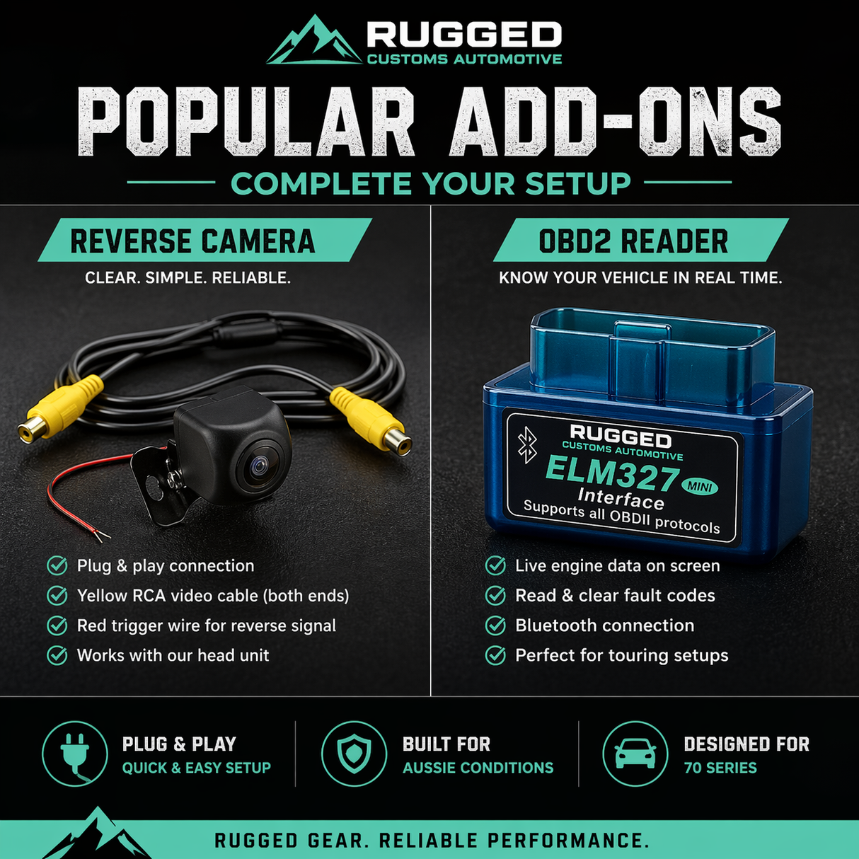 9” Plug-and-Play Head Unit for Toyota LandCruiser 70 (2009-2023)