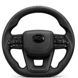 Black Bandit Flat-Bottom Steering Wheel for Toyota | Plug & Play Upgrade