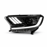 Ford Ranger & Everest LED Headlights (2015–2022) – Plug & Play Projector Upgrade