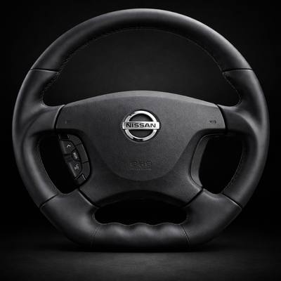 Smooth Leather Steering Wheel