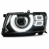 LED Headlights for Nissan Patrol GU Y61 Series 4–8 (2004–2016) | Plug & Play Bi-LED Projectors