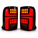 Smoked LED Tail Lights (Pair) for Mitsubishi Triton MR 2019–2024 – Plug & Play Upgrade