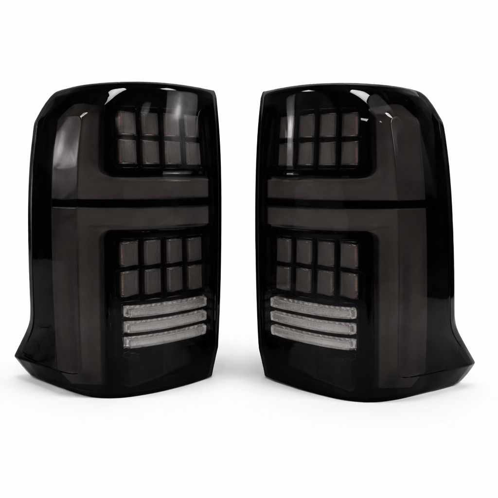 Smoked LED Tail Lights (Pair) for Mitsubishi Triton MR 2019–2024 – Plug & Play Upgrade