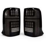 Smoked LED Tail Lights (Pair) for Mitsubishi Triton MR 2019–2024 – Plug & Play Upgrade