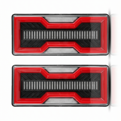 Clear LED Tail Lights – LandCruiser 79 & Hilux N70/N80 Trays | Plug & Play