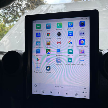 13” Head Unit LandCruiser 70 Series (2009–2026) Wireless CarPlay Android Auto