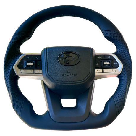 Smooth Leather Steering Wheel - Suit Toyota