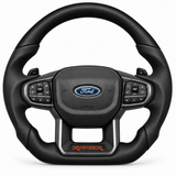 Ford Ranger Raptor flat-bottom steering wheel, Smooth finish