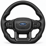 Ford Ranger Next-Gen flat-bottom steering wheel, Smooth finish