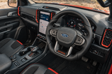 Ford Ranger Raptor flat-bottom steering wheel