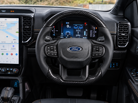 Ford Ranger Next-Gen (2022+) Flat-Bottom Steering Wheel
