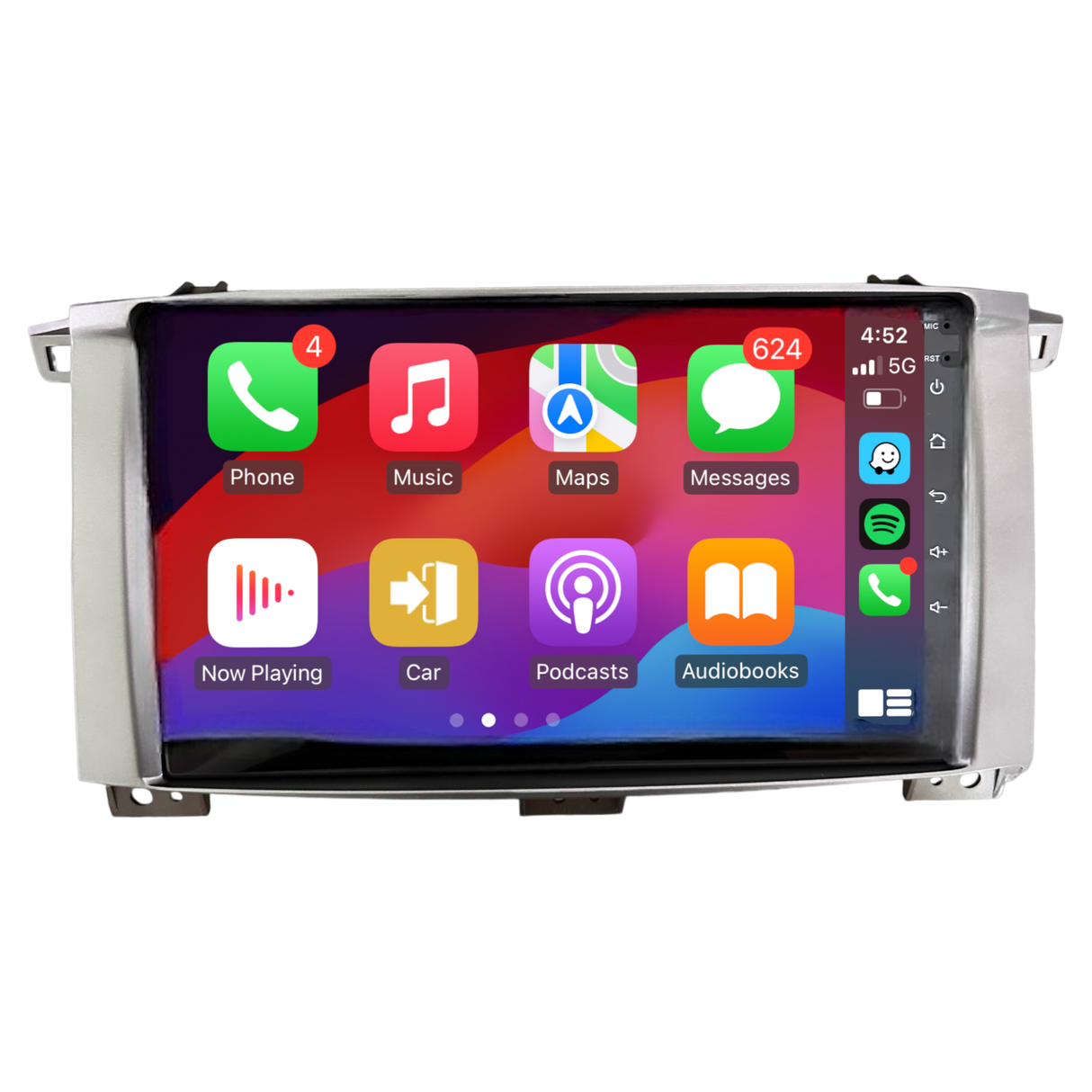 9” Plug-and-Play Head Unit for 100 Series LandCruiser (1997-2007)