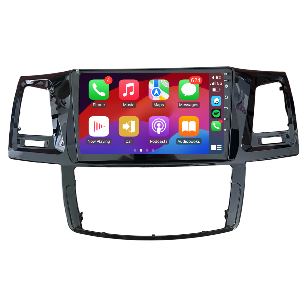 9” Plug-and-Play Head Unit for Toyota Hilux (2005-2015)