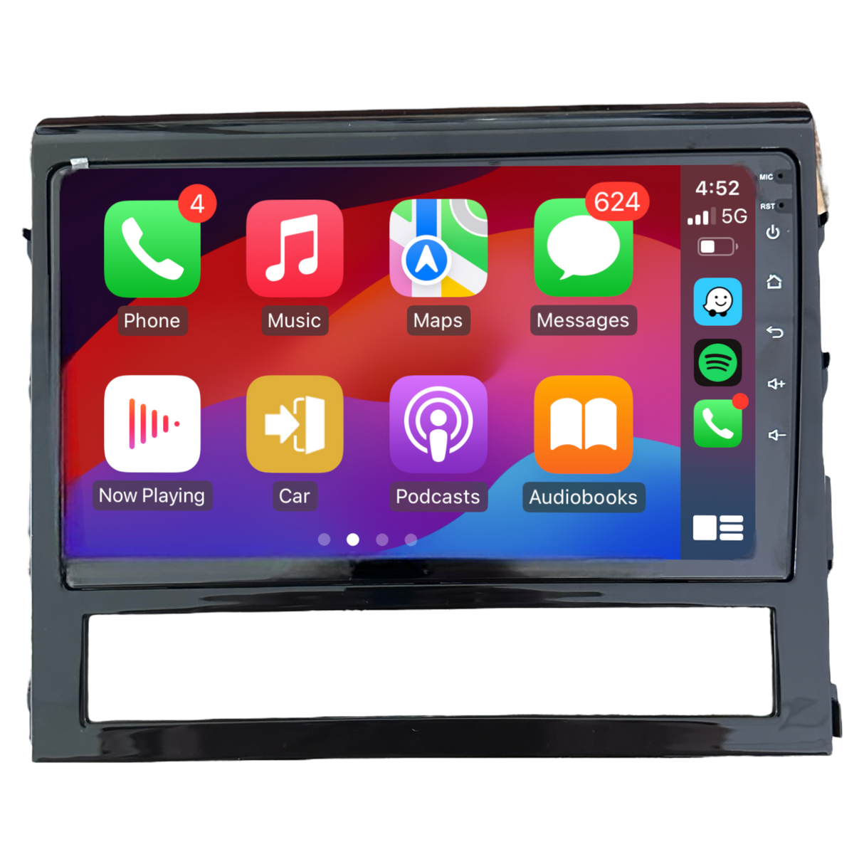 9” Plug-and-Play Head Unit for Toyota LandCruiser 200 Series