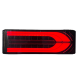 G Wagon Style Tail Lights - Genuine Toyota Tray and Tub (Smoked)