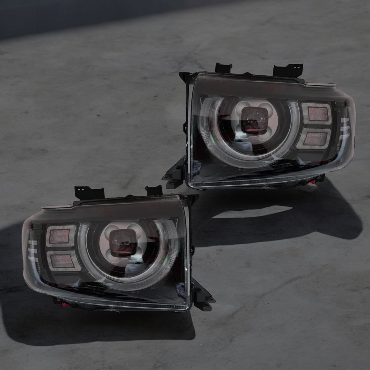 LED Headlights for Toyota Landcruiser (76/78/79 Series) - Pair