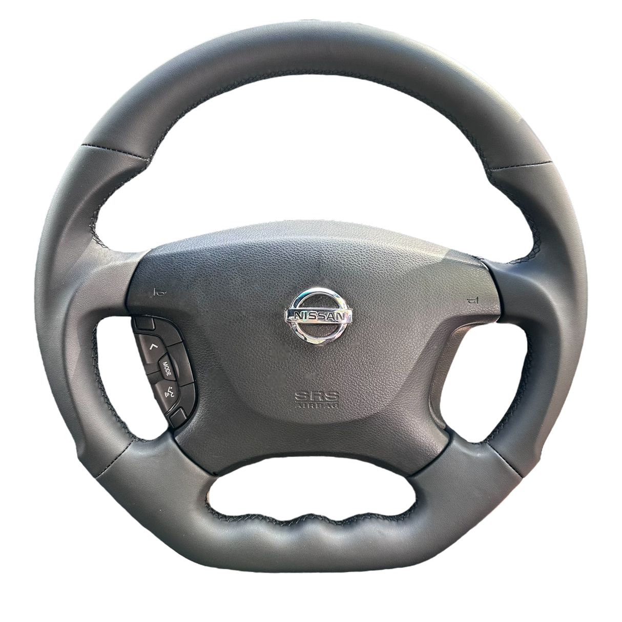 Smooth Leather Steering Wheel for Nissan GU/GQ Patrol (1988-2016)