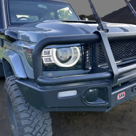 Bi-LED Projector Headlights — LandCruiser 70 Series (2007–2023) | Plug & Play Pair