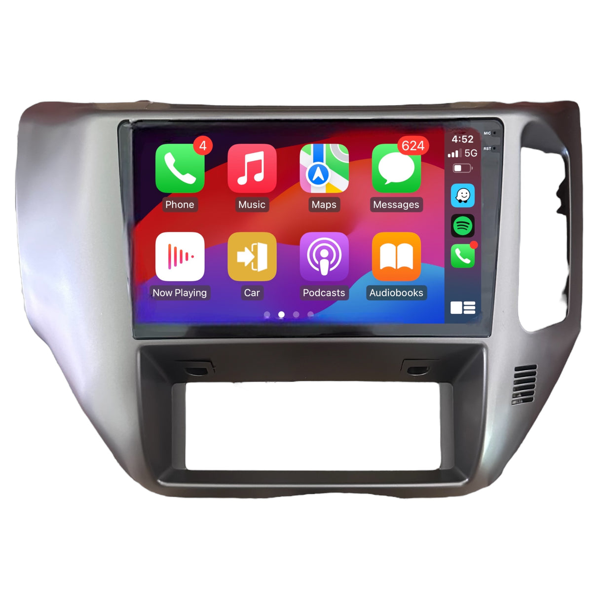 9” Plug-and-Play Head Unit for Nissan Patrol (2004-2016)