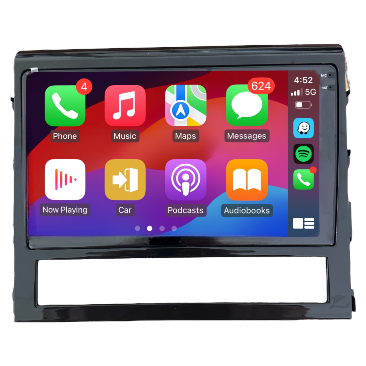9” Plug-and-Play Head Unit for Toyota LandCruiser 200 Series