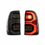 Toyota Hilux N80 LED Tail Lights (2015–2026) – Smoked, Plug & Play, In Stock