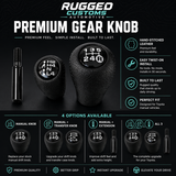 Premium Gear Knob for Toyota – Hand-Stitched Leather, Easy Install, Ships Today!