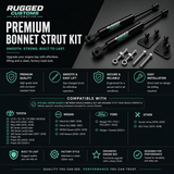 Premium Bonnet Strut Kit