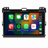 9” Plug-and-Play Head Unit for Toyota LandCruiser Prado 120 Series (2002–2009)