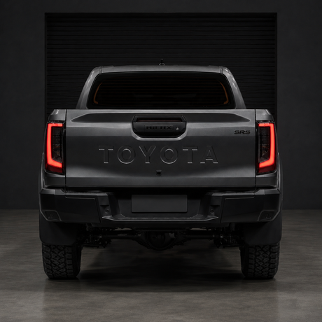 Toyota Hilux N90 smoked LED tail light, left and right pair