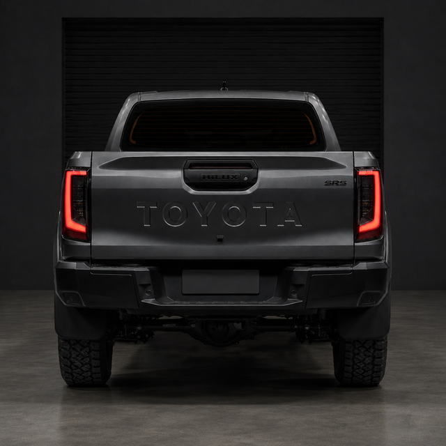 Toyota Hilux N90 smoked LED tail light, left and right pair