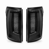 Toyota Hilux N90 smoked LED tail light, factory connector and mounting