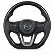 Mazda BT-50 TF (2020+) carbon fibre flat-bottom steering wheel core – front view