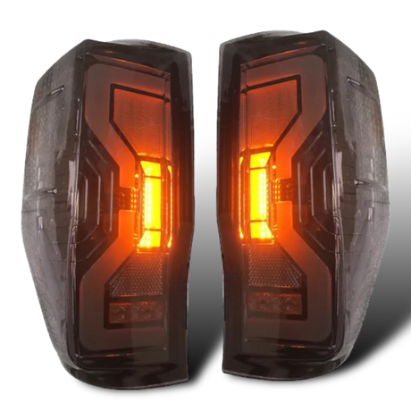 Smoked LED Tail Lights – Ford Ranger PX1 PX2 PX3 (2011–2021) Plug & Play