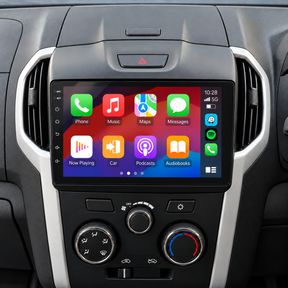 dmax 2012 2020 head unit with left-side controls — illustrative installation