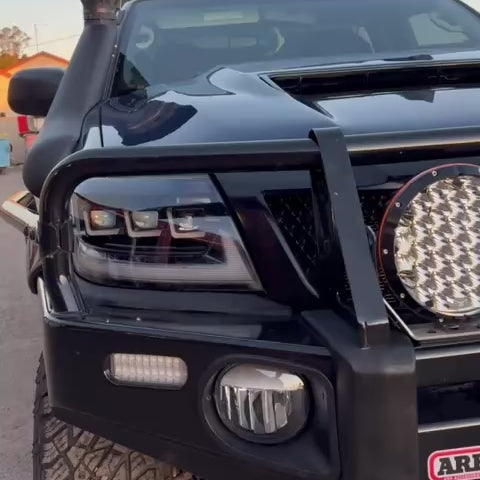 Toyota Hilux N70 LED Projector Headlights (07/2011–2015) | Plug & Play Upgrade - 300 series style