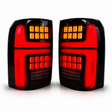 Triton MR full LED tail lights installed, new style smoked pair