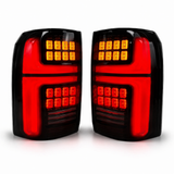 Triton MR full LED tail lights installed, new style smoked pair