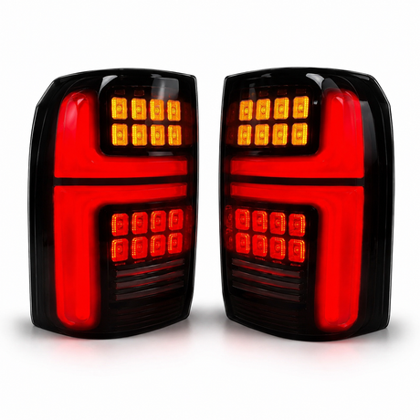 Triton MR full LED tail lights installed, new style smoked pair